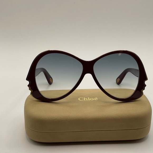 Chloé Cat Eye Sunglasses - Red main image 4